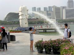 Singapur, Merlionbrunnen SAM_4359