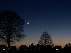 Mond, Venus, Merkur