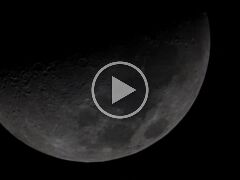 ISS vor Mond, Video