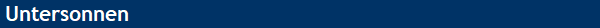 Untersonnen