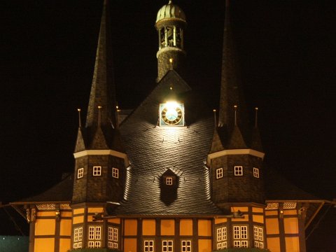 WernigerrodeRathaus__IMG_2406_2 Rathaus Wernigerrode bei Nacht