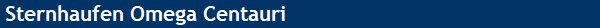 Sternhaufen Omega Centauri